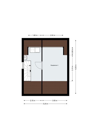 Floorplan - Peeberg 103, 4641 LC Ossendrecht